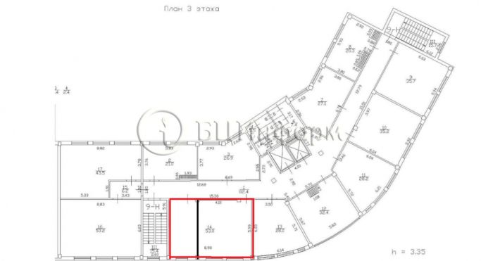 Аренда офиса 53 м², Мельничная улица - фото 4