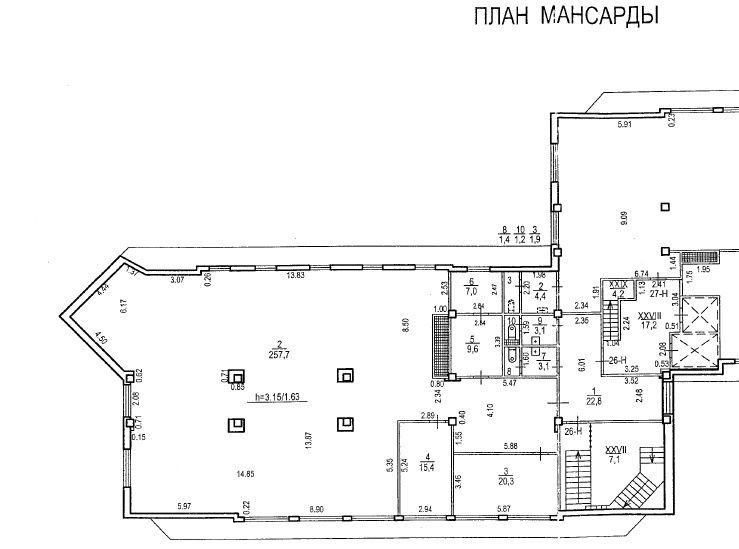 Аренда офиса 114.8 м2 в офисном здании, метро Удельная, Коломяжский проспект - фото 1