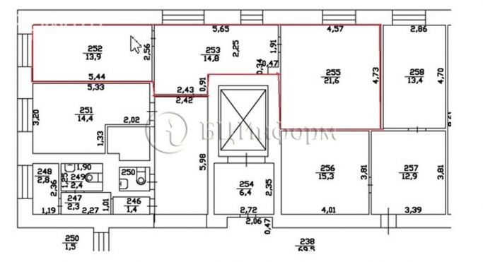 Аренда офиса 50.3 м², Шпалерная улица - фото 5