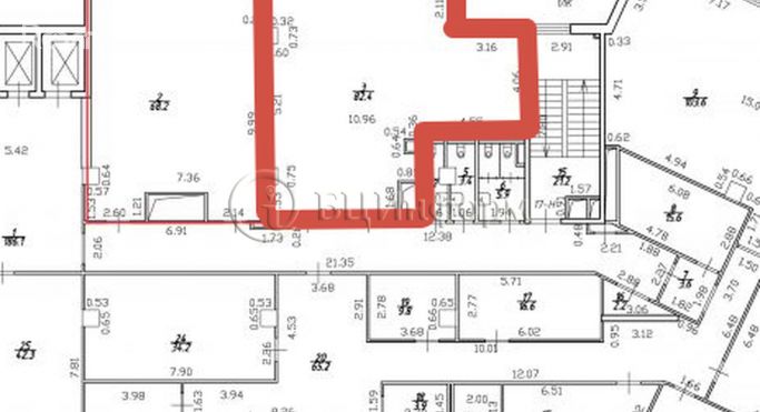 Аренда офиса 82.4 м², улица Профессора Качалова - фото 5
