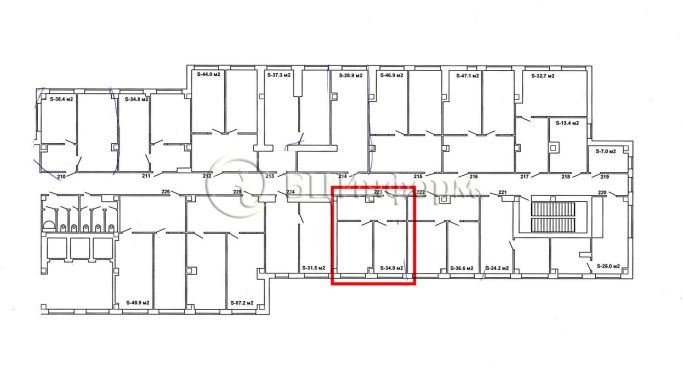 Аренда офиса 34.8 м², Бумажная улица - фото 4