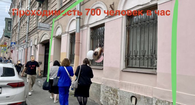 Аренда торгового помещения 84 м², набережная канала Грибоедова - фото 1