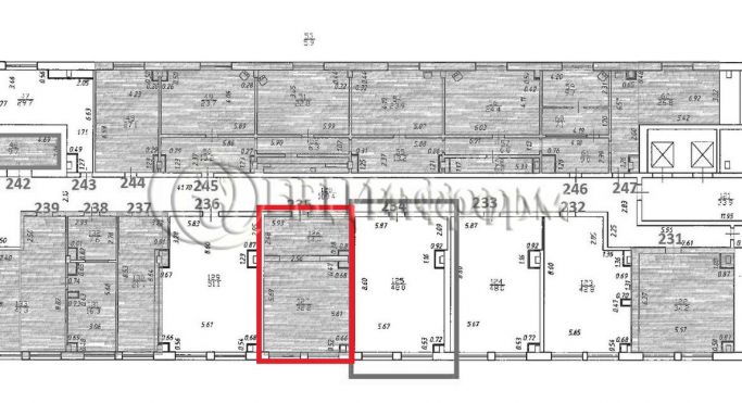 Аренда офиса 46.6 м², проспект Обуховской Обороны - фото 3