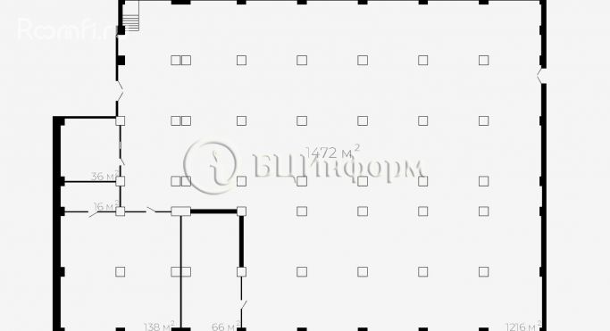 Аренда склада 1472 м², улица Седова - фото 2