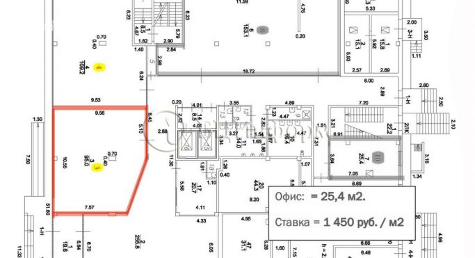 Аренда офиса 95 м², Софийская улица - фото 5