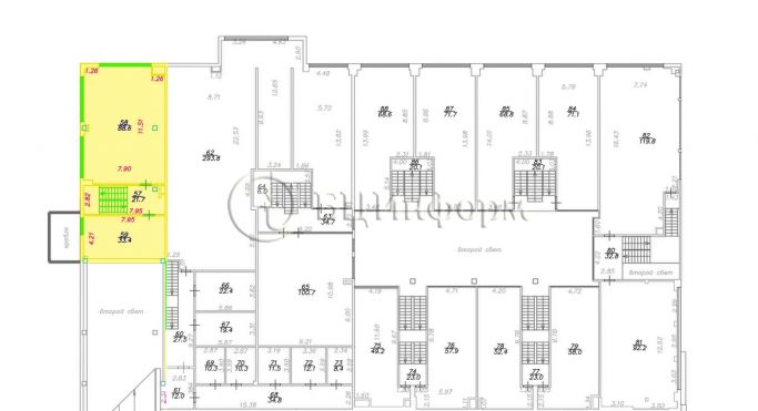 Аренда офиса 143.7 м², Херсонская улица - фото 5