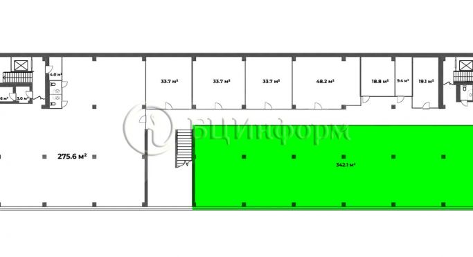 Аренда помещения свободного назначения 342.1 м², улица Юных Пионеров - фото 2