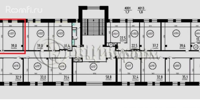 Аренда офиса 39 м², Петровская коса - фото 3