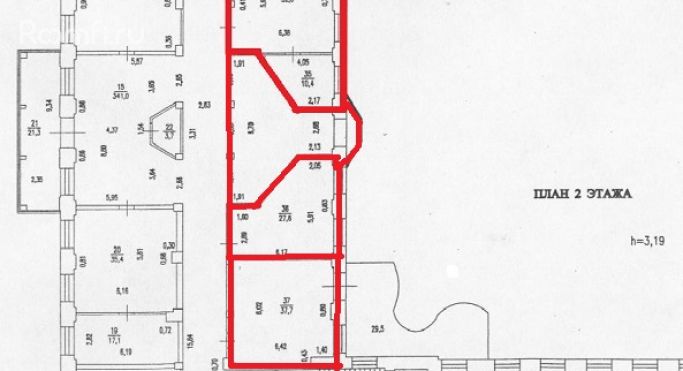 Аренда офиса 28 м², Дунайский проспект - фото 1