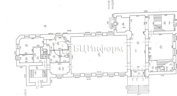 Аренда помещения свободного назначения 2068.3 м², Лесной проспект - фото 2