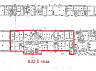 Аренда офиса 823 м2 в бизнес-центре, метро Адмиралтейская