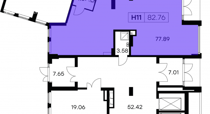 Продажа помещения свободного назначения 82.8 м², Паромный переулок - фото 2