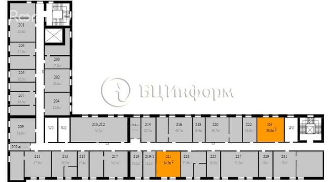 Аренда офиса 37.2 м², улица Громова - фото 3
