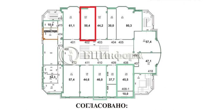 Аренда офиса 50.4 м², улица Аккуратова - фото 4