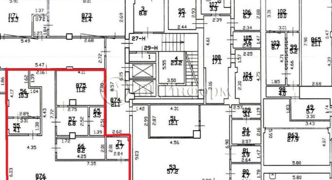 Аренда офиса 113.9 м², Ленинский проспект - фото 5