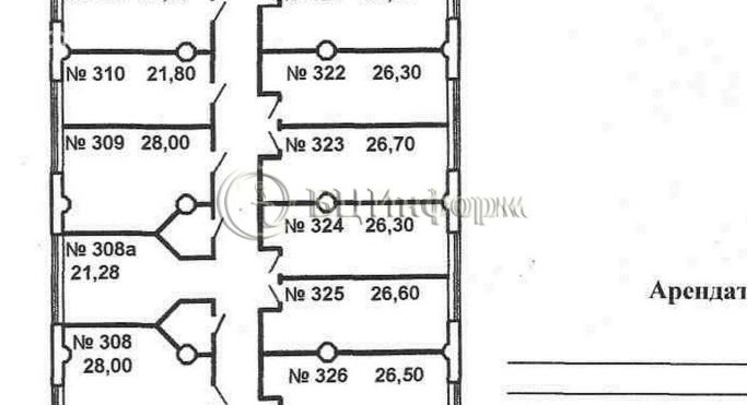 Аренда офиса 26.5 м², проспект Обуховской Обороны - фото 4