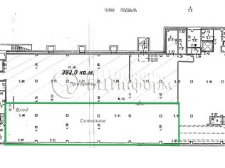 Аренда помещения свободного назначения 336.9 м²