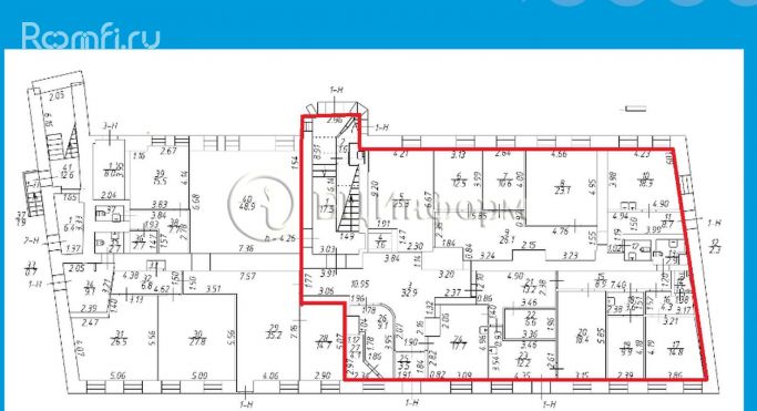 Аренда офиса 1552 м², улица Академика Павлова - фото 4