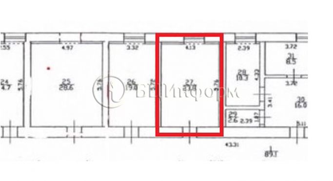 Аренда офиса 23.8 м², Большая Разночинная улица - фото 4