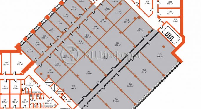 Аренда офиса 996 м², Домостроительная улица - фото 5
