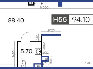 Продажа помещения свободного назначения 94.1 м²