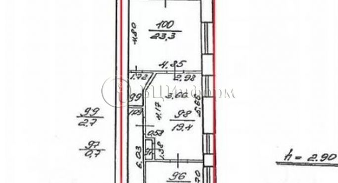 Аренда офиса 89.3 м², Лиговский проспект - фото 5