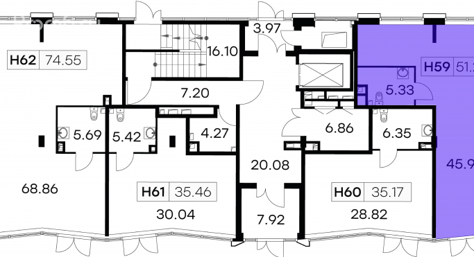 Продажа помещения свободного назначения 51.3 м², Паромный переулок - фото 2