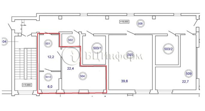 Аренда офиса 40.6 м², Аэродромная улица - фото 3