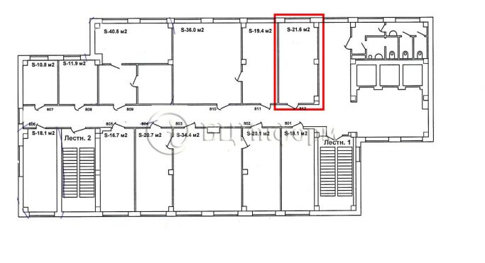 Аренда офиса 21.6 м², Бумажная улица - фото 4