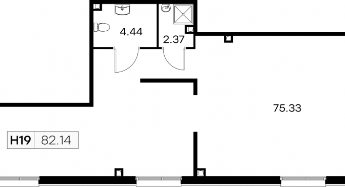 Продажа помещения свободного назначения 82.1 м² - фото 1