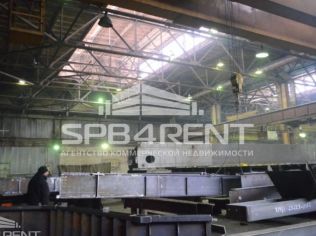 Аренда производственного помещения 1500 м2, метро Рыбацкое