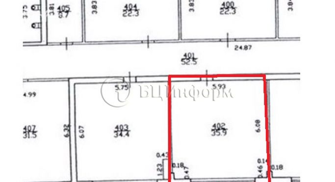 Аренда офиса 35.9 м², Афонская улица - фото 4
