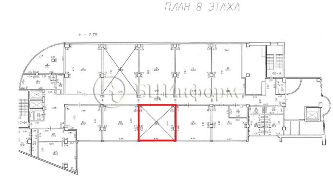 Аренда офиса 47.1 м², площадь Александра Невского - фото 4