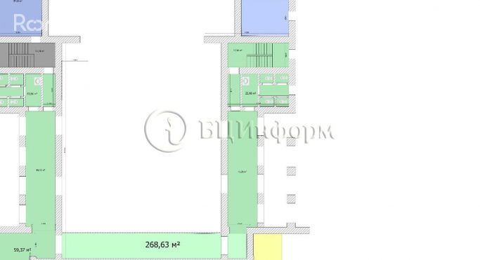 Аренда помещения свободного назначения 3080.9 м², Виндавская улица - фото 3