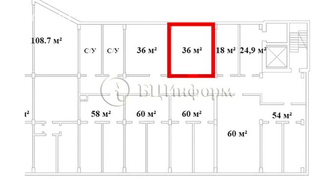 Аренда офиса 36 м², набережная реки Волковки - фото 4