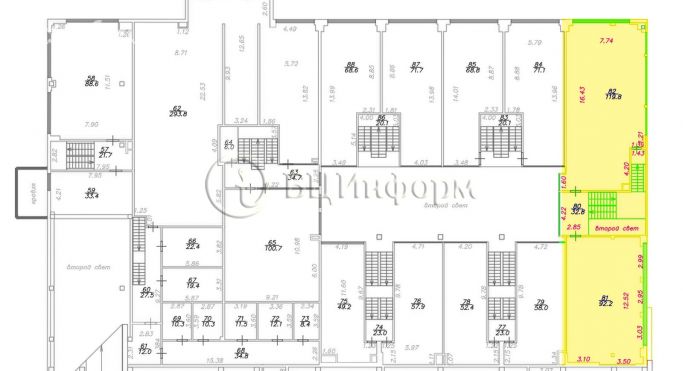 Аренда офиса 244.8 м², Херсонская улица - фото 5
