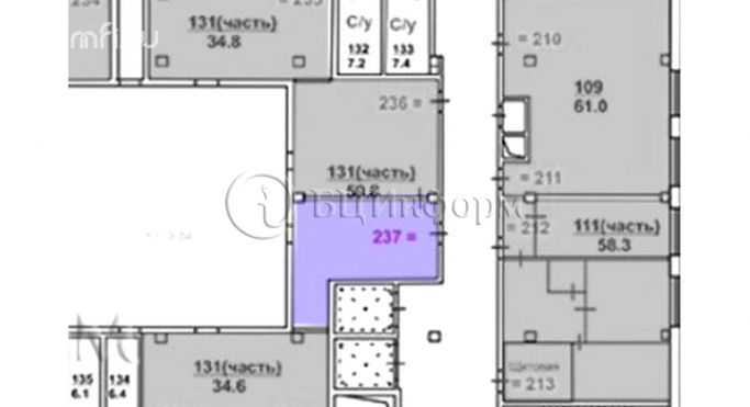 Аренда офиса 28 м², улица Савушкина - фото 4