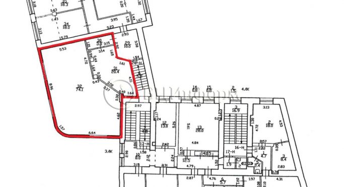 Аренда офиса 95 м², проспект Римского-Корсакова - фото 4