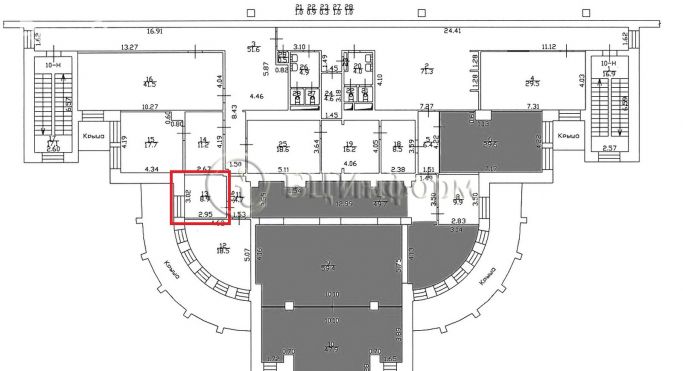 Аренда офиса 8.9 м², улица Фучика - фото 4