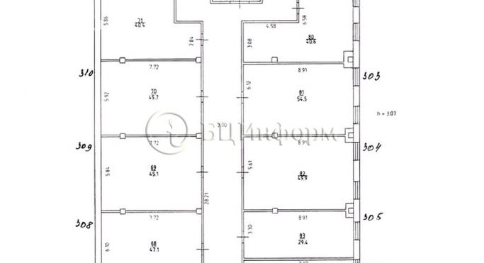 Аренда офиса 72.3 м², улица Коли Томчака - фото 5