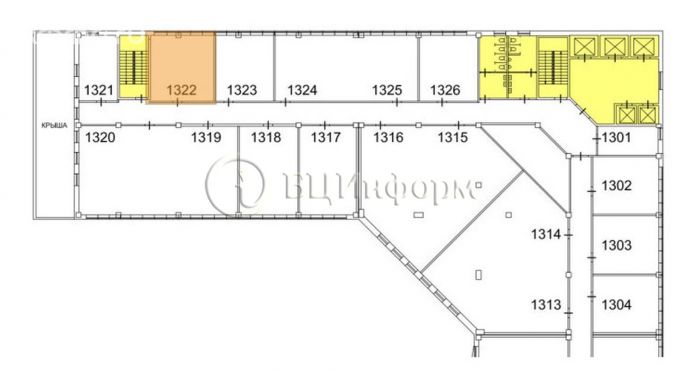 Аренда офиса 41.6 м², Торфяная дорога - фото 5