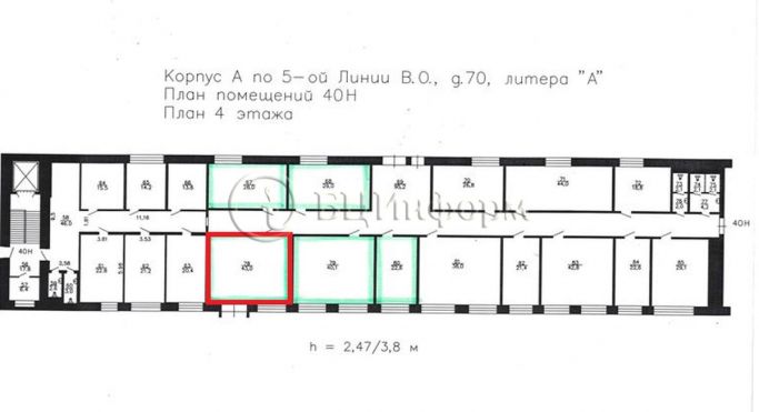 Аренда офиса 43 м², 5-я линия Васильевского острова - фото 3