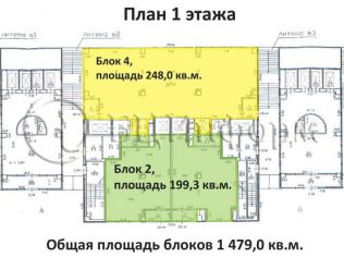 Аренда помещения свободного назначения 248 м²