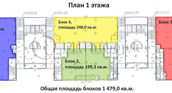 Аренда помещения свободного назначения 248 м², Малоохтинский проспект - фото 1