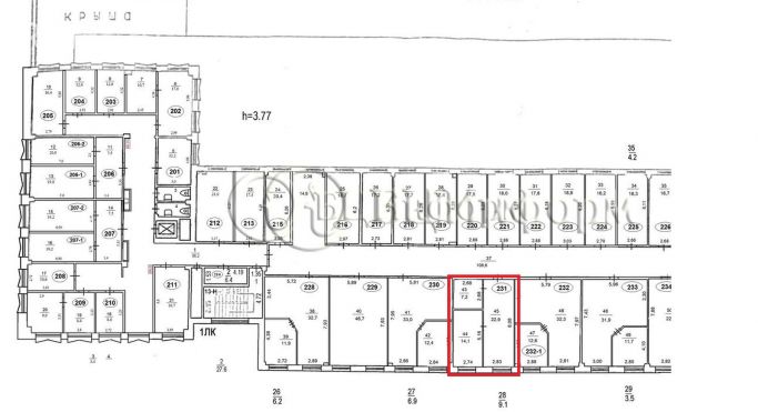 Аренда офиса 44.2 м², Бухарестская улица - фото 5