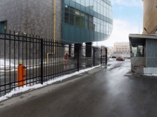 Аренда офиса 111 м2 в бизнес-центре, метро Горьковская