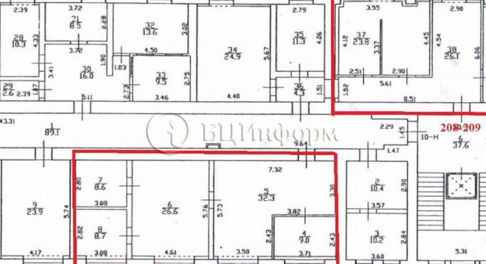 Аренда офиса 85.2 м², Большая Разночинная улица - фото 3