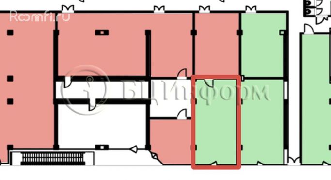 Аренда торгового помещения 63 м², улица Седова - фото 1