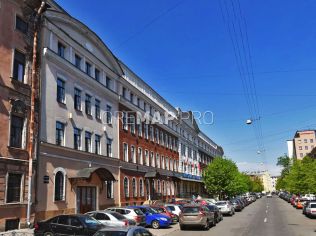 Аренда офиса 55.9 м2 в бизнес-центре, метро Обводный Канал