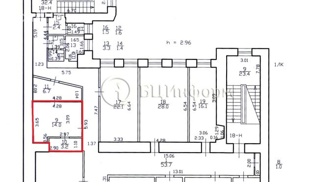 Аренда офиса 17.2 м², Садовая улица - фото 4